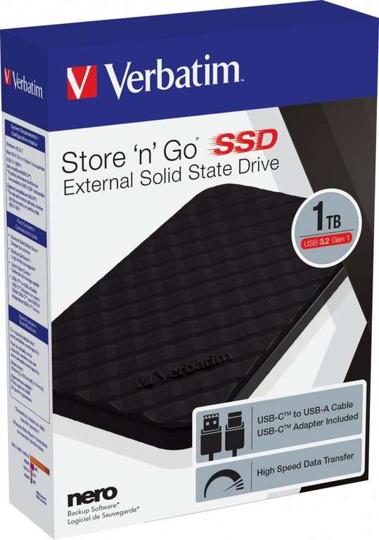 Prijsvaudt Externe SSD 1 TB voor 38 euro