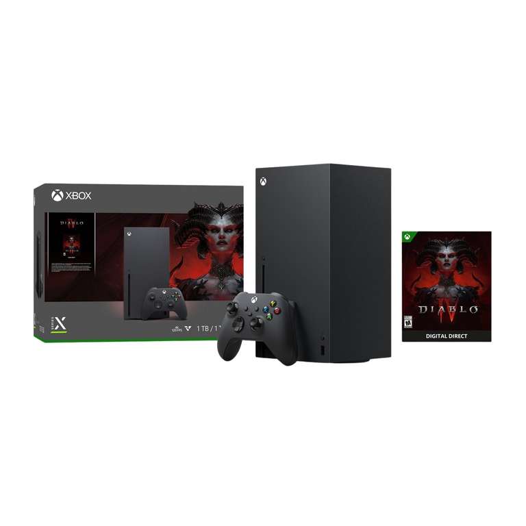 Xbox Series X + Diablo 4 (let op prijzen gaan omhoog)