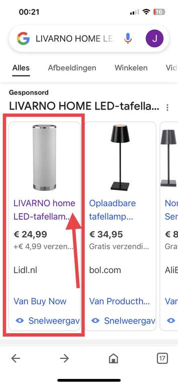 LIVARNO home LED-tafellamp