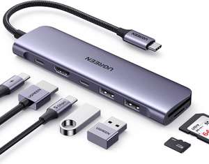 UGREEN 7-in-1 USB C Hub voor €28,79 @ Amazon NL