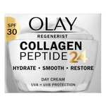 4x Olay Dagcréme Collagen - met Peptide24 en SPF30 @ Plein