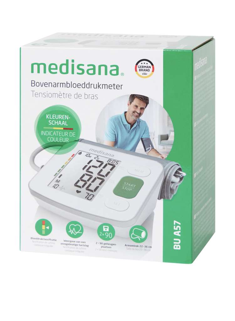 ethiek Mauve schroef Action : Medisana bloeddrukmeter BU A57 - Pepper.com