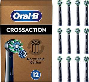 Oral-B Pro CrossAction Opzetborstels 12 stuks Zwart