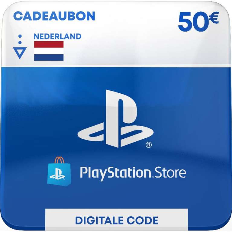 €50 PlayStation Gift Card voor €39,99 incl. fees @ Eneba