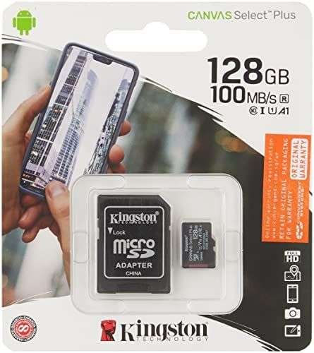 Kingston Canvas Select Plus microSDcard 128GB (4 stuks)