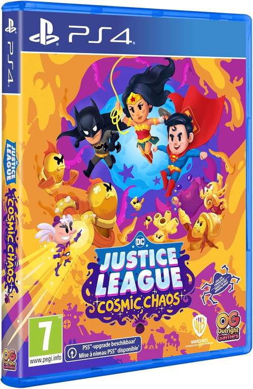 Justice League: Cosmic Chaos voor PS4 (gratis PS5 upgrade)