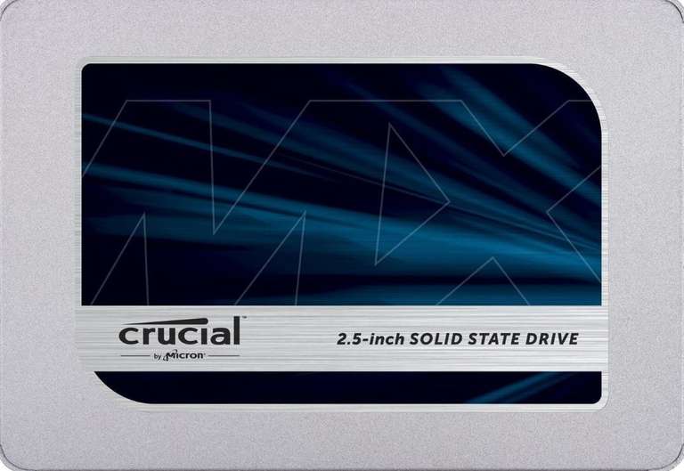 Crucial MX500 500GB 3D NAND SATA 2.5" Internal SSD - Up to 560MB/s