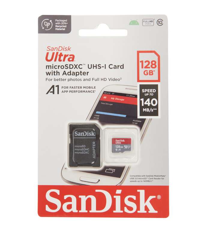 SanDisk Micro SDXC card ultra 128GB