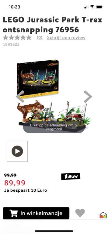 Lego Jurassic park 76956