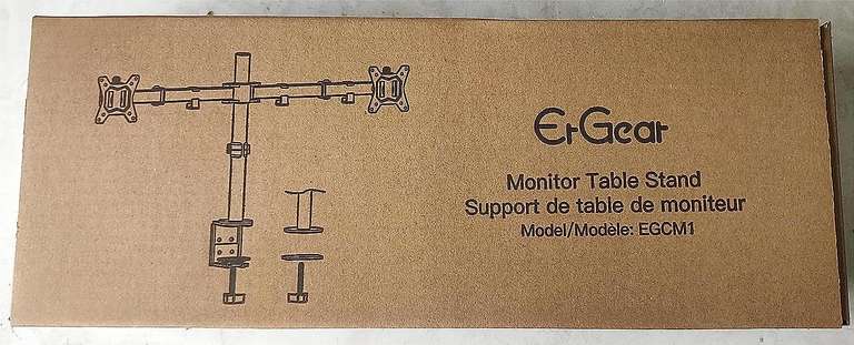 ErGear Dual Monitor Stand for 13"- 32"