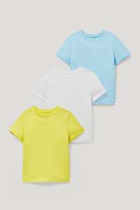Set van 3 kindert-shirts voor €4,99 @ C&A