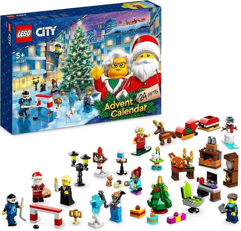 LEGO City adventkalender 2023 (60381) - Amazon/Intertoys