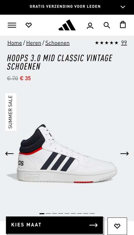 Hoops 3.0 MID Classic Vintage schoenen