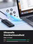 UGREEN M.2 Adapter NVMe SSD behuizing zwart voor €17,99 @ Amazon NL
