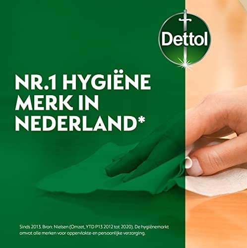 Dettol Hygiënische Doekjes Perfecte Hygiene Grootverpakking 4 x 80