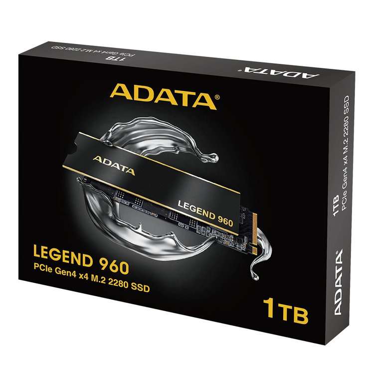 AData SSD LEGEND 960 1TB PS5 geschikt.