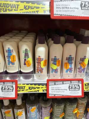 [LOKAAL?] 75% korting op Aussie shampoo en deep treatment bij Kruidvat Veenendaal