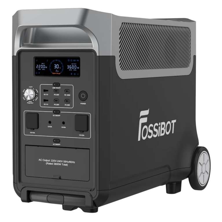 FOSSiBOT F3600 powerstation met 3840Wh @ Geekmaxi