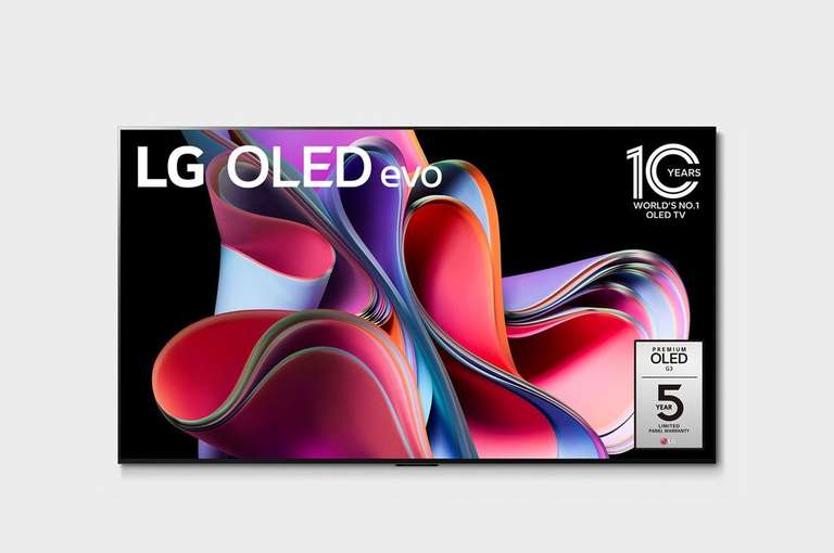 LG OLED evo G3 77 inch 4K Smart TV 2023