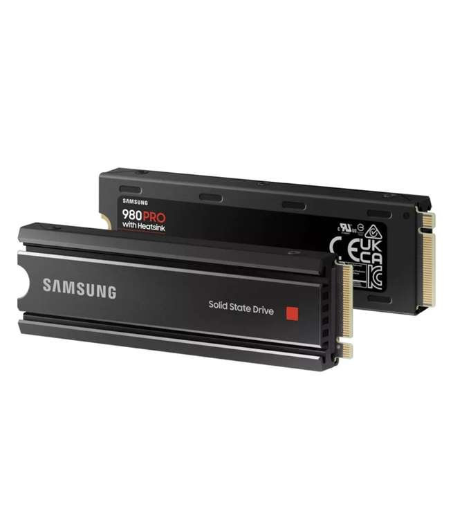 Samsung Internal SSD 980 Pro M.2 NVME 2TB met Heatsink