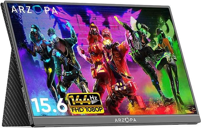 Arzopa G1 portable 15.6 inch monitor - 144hz FHD
