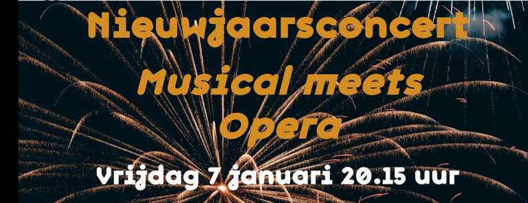 Gratis stream: Nieuwjaarsconcert Musical meets Opera Vrijdag 7 januari 20.15 uur
