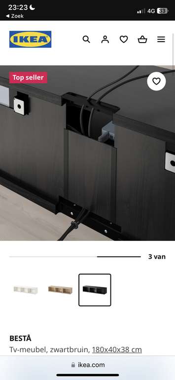 Ikea Eindhoven Besta tv-meubel voor €40,-