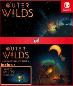 Outer Wilds - Nintendo Switch e-Shop (of Archaeologist Edition voor 24,49€)
