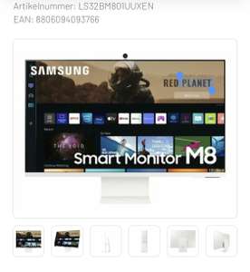 Samsung monitor M8 wit (niet nieuwste versie)