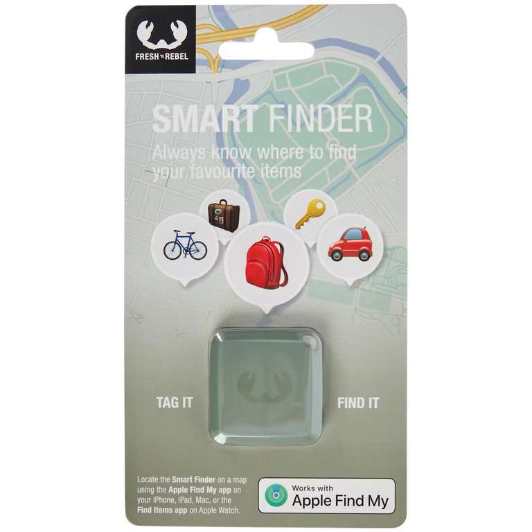 Fresh ’n Rebel smart finder - Werkt met Apple Find My