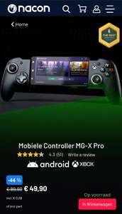 Nacon MG-X Pro controller android