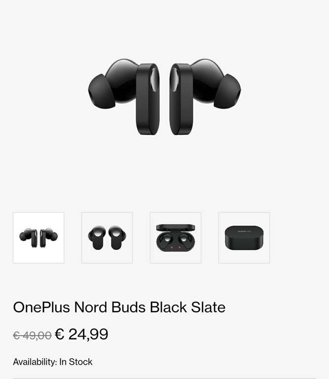 Oneplus nord buds (oneplus store app)