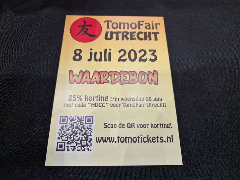 Korting TomoFair Utrecht tickets