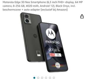 Motorola Edge 30 Neo 256GB ( Autolader + hoesje gratis)