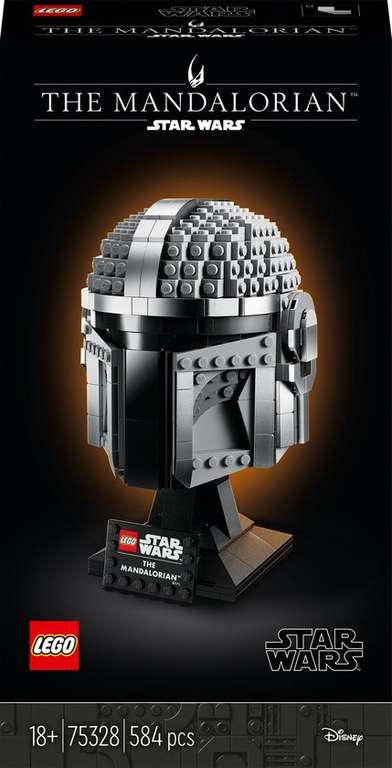 LEGO Star Wars The Mandalorian Helm (75328) & LEGO Star Wars Luke Skywalker (Red Five) Helm (75327) - beide laagste prijs ooit