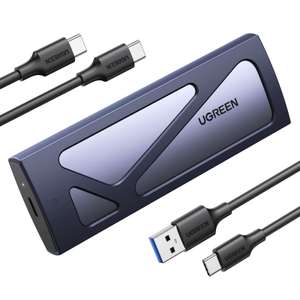 UGREEN M.2 Adapter NVMe SSD behuizing voor €16,99 (normaal €24,99) @ Amazon NL