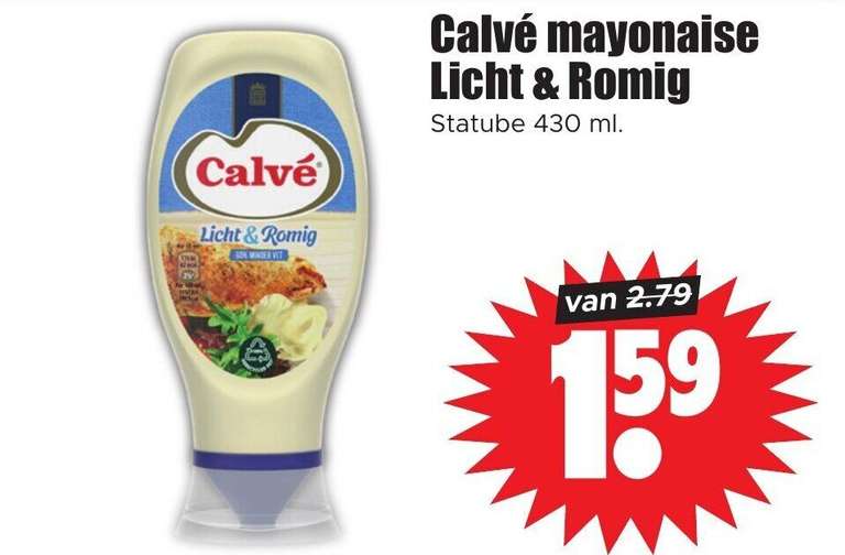 Calvé Mayonaise (licht & romig) | Dirk