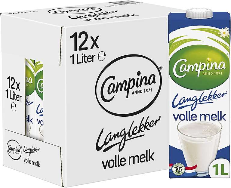 Langlekker volle melk * 12 liter ( magere melk in de omschrijving)