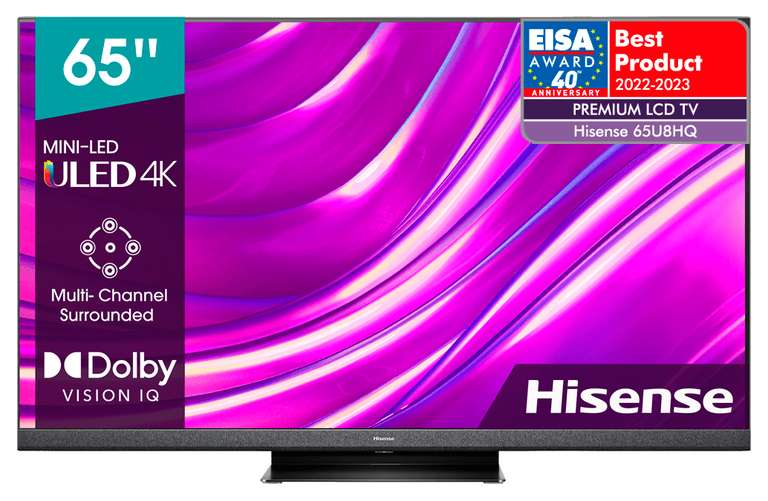Hisense Mini-LED ULED 65U8HQ 65'' 4K UHD Smart TV
