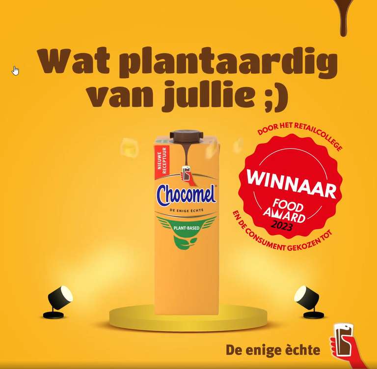 Chocomel Plantaardige cacaodrank @ Hoogvliet