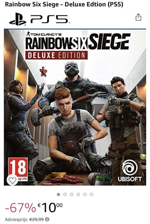 Rainbow Six Siege - Deluxe Edtion (PS5)