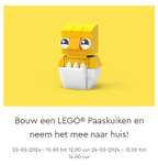 Gratis Lego setjes om te bouwen en mee naar huis te nemen in de Lego Stores (Amsterdam, Den Haag, Leidschendam, Utrecht