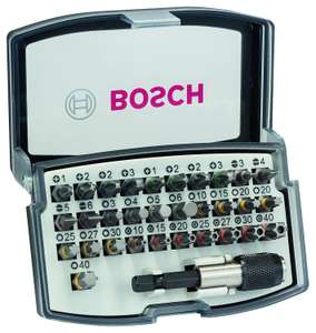 Bosch Professional 32-delige Schroefbitset Extra Hard (PH-, PZ-, Hex-, T-, TH-, S-Bit, Accessoires Boormachines en Schroevendraaiers)