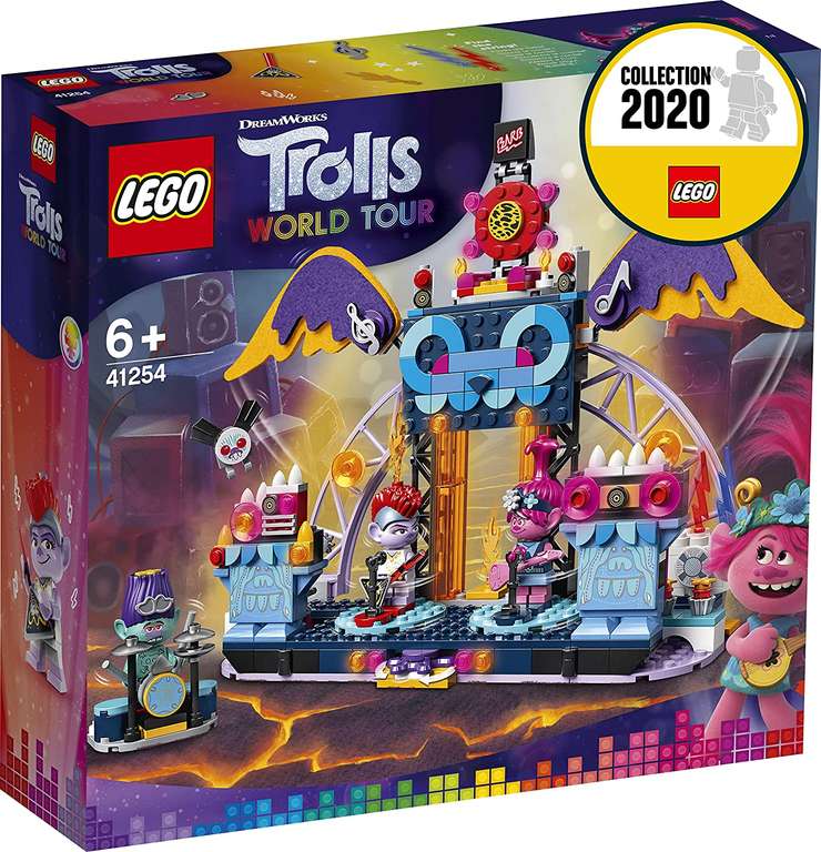 LEGO 41254 Trolls Volcano Rock City Concert voor €11,98 @ Amazon NL