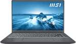 MSI Prestige 14Evo A12M-018NL 14'' Laptop (Full-HD, i7-1280P, 16GB, 1TB SSD, Windows 11 Home)