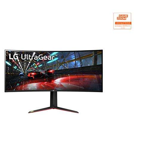 LG UltraGear 38GN950-B 38" Monitor - UWQHD+ 21:9 3840x1600, Nano IPS 1ms 144Hz, HDR 600, DCI-P3 98%, compatibel Gsync, AMD FreeSync Premium