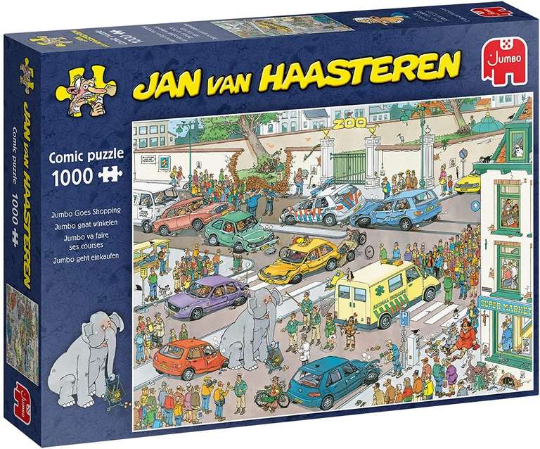Jan van Haasteren gaat winkelen, 1000 stukjes