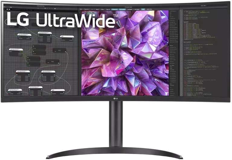 LG UltraWide 34WQ75C-B.AEU IPS QHD Curved Monitor