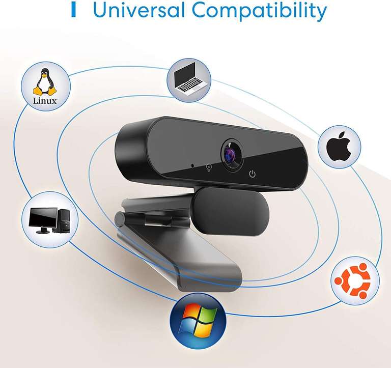 Meross Full HD USB webcam voor €12,99 @ Amazon NL