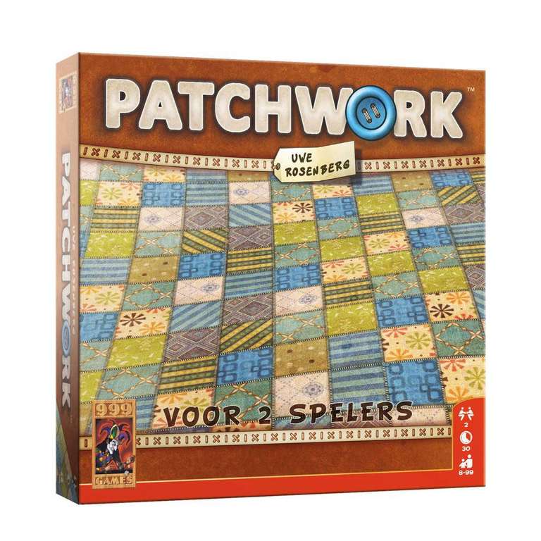999 Games - Patchwork 2 spelers (Bol.com Select)